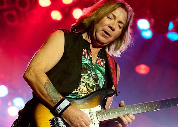 DAVE MURRAY EL GUITARRISTA INAMOVIBLE Y CO-FUNDADOR DE IRON MAIDEN