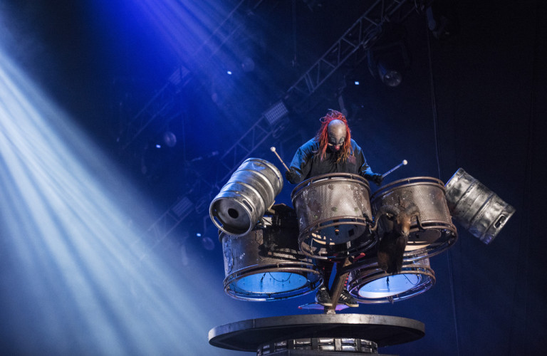 Shawn Craham Percusionista de Slipknot ahora es un Mimo.