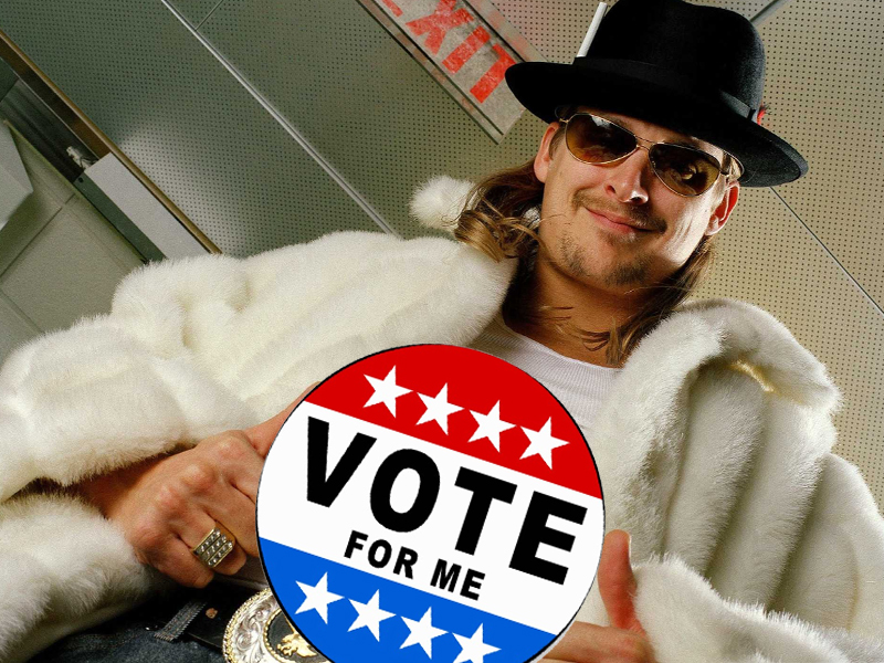 Kid Rock podría ser Senador en USA