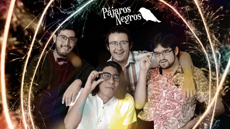 La banda Pájaros Negros y su nuevo videoclip “Un Pretexto Mas”