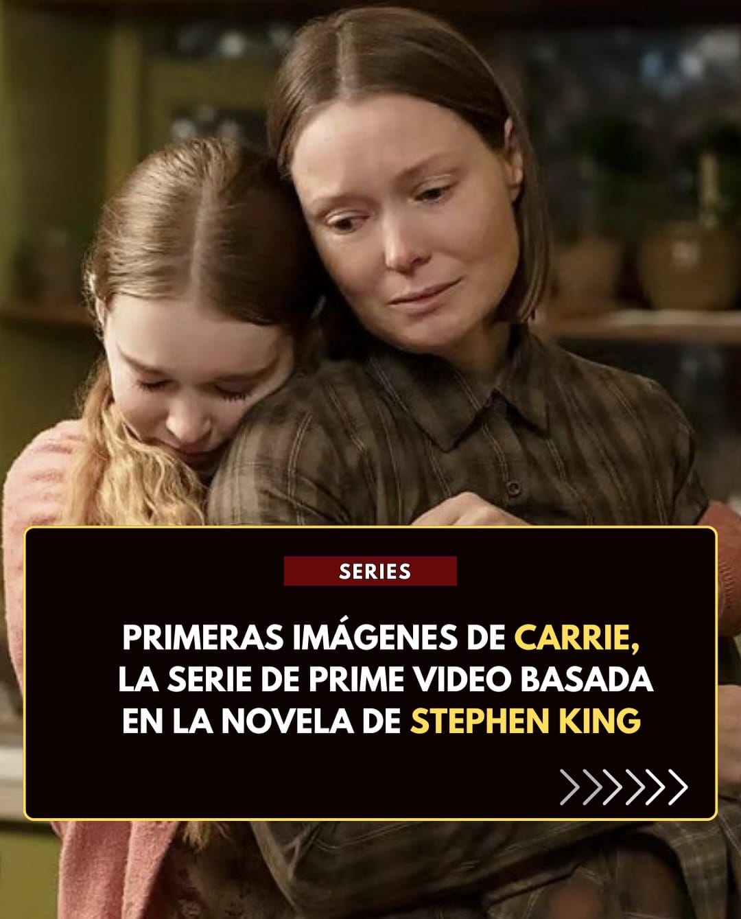 Carrie regresa con una nueva serie: Prime Video revela las primeras imágenes oficiales